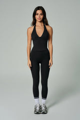 'Nicole' High Waist Leggings | Black