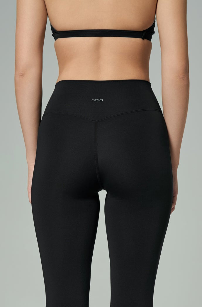 'Nicole' High Waist Leggings | Black